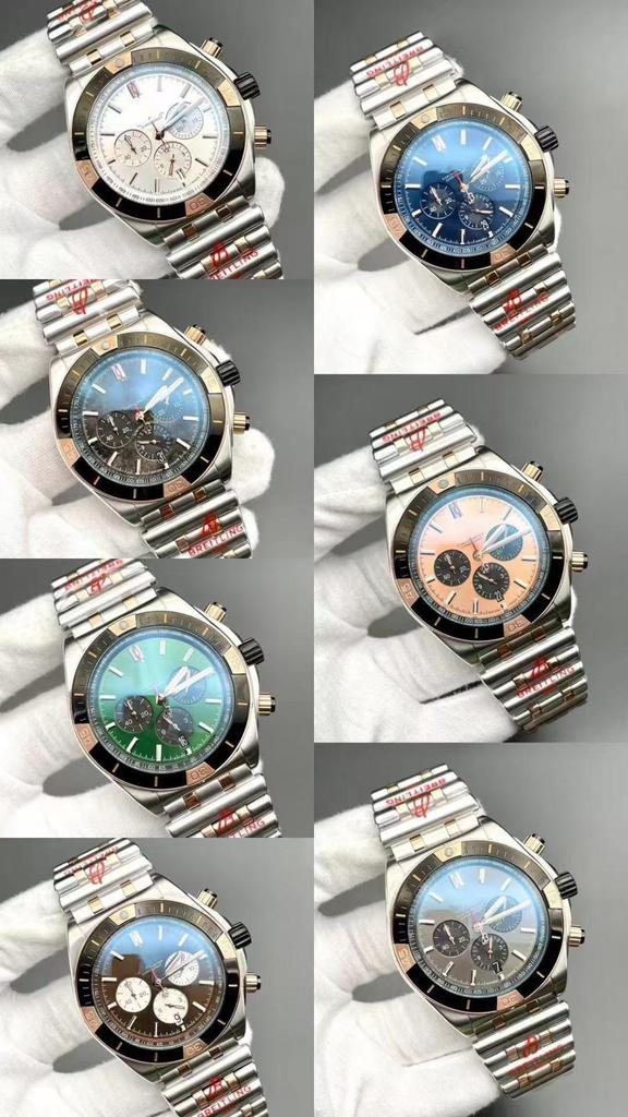 Hundred Years BNL Series Men's Six-Needle Automatic Quartz Stainless Steel Watch