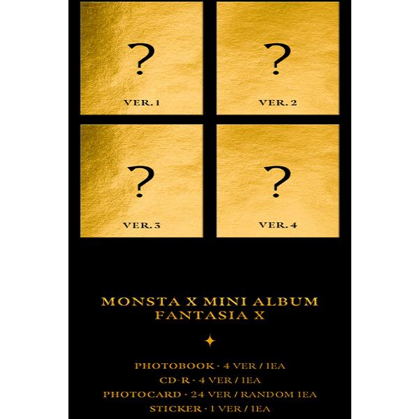 

MONSTA X - FANTASIA X / Міні-альбом (версія CD) ( kpop ) as the picture