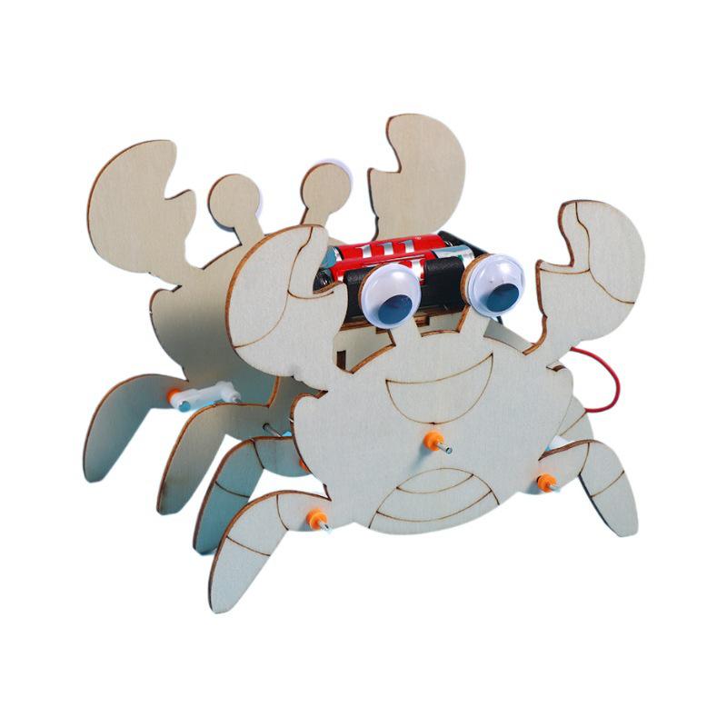 Robotyczny Krab Bioniczny Robot DIY Zestaw dla Dzieci – Zabawka Naukowa i Edukacyjna