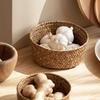 Home Desktop Decoration Rattan Storage Baskets Imitation Rattan Hand-woven Baskets