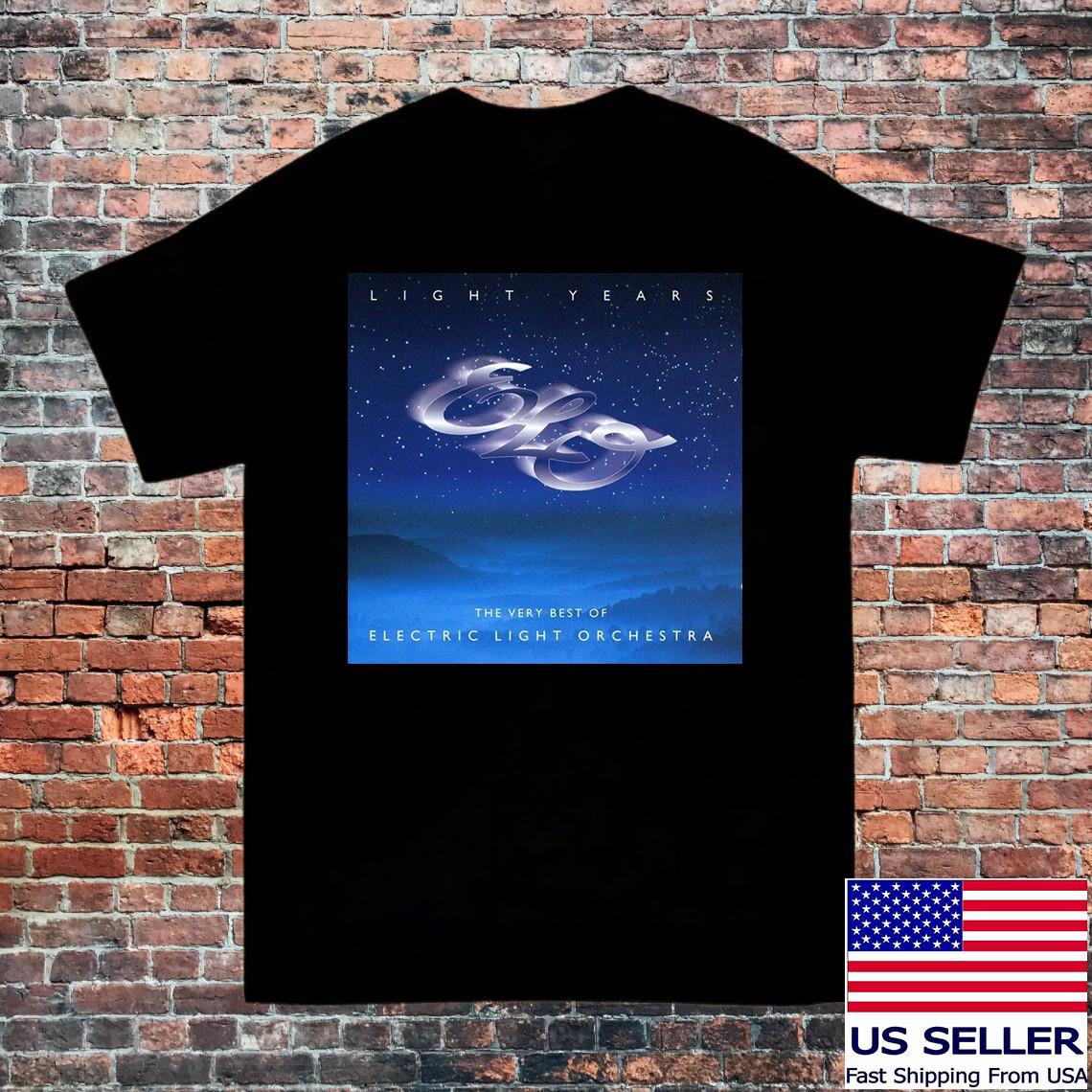 Electric Light Orchestra Light Years The Very Best Of T Shirt Full Size S-5XL S разноцветный