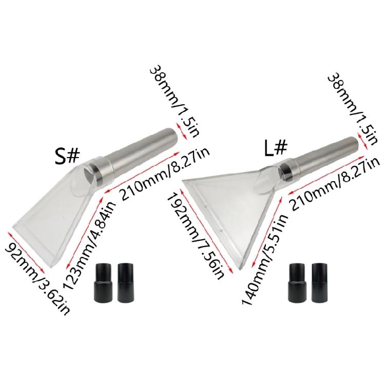 lat Suction Tips Nozzle For Vacuum Cleaner 38mm