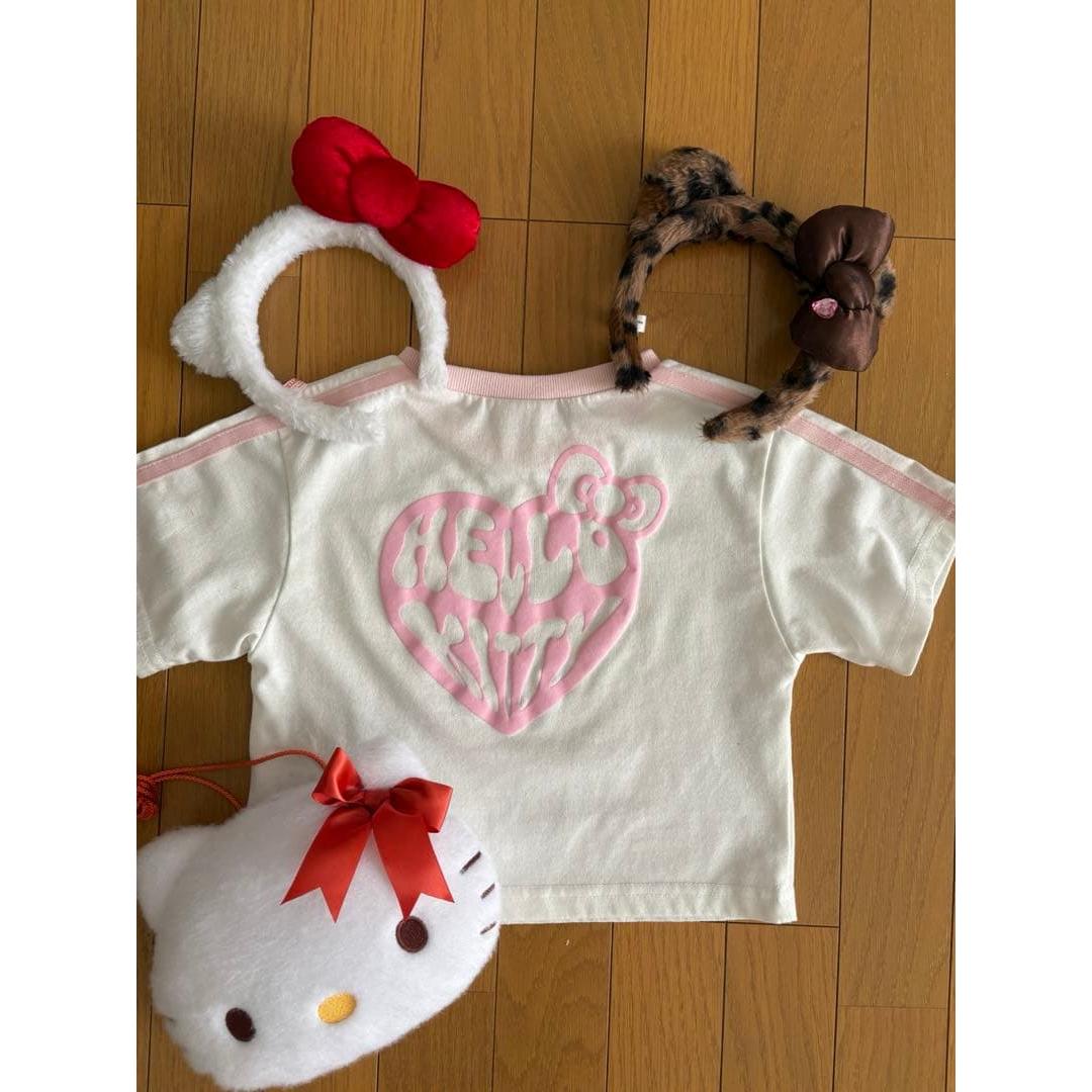 Used Hello Kitty Coordination 140 Kids Parent and Child Coordination Univacacyusha Sanrio