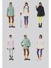 Women's Mid-Length Windproof Waterproof Shell Jacket - Autumn/Winter Outdoor Exploration, Waist-Cinched, Plus Velvet, Single-Layer.