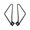 2x Motorcycle Saddlebags Mount Brackets Support Black for XL883/1200 HD1450/1584