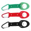 Bottle Hanging Strap Webbing Buckle Carabiner Holder Rubber