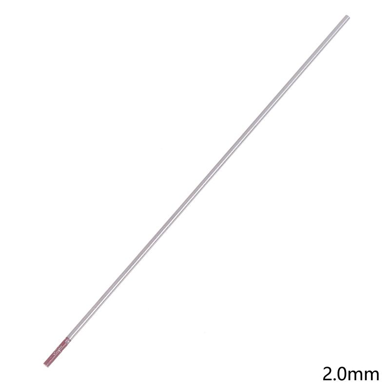 1Pcs Tungsten Electrode Wt20 Welding Tig Red Tip Rod Directional Welding Tungsten Needle Rod Argon Arc Welding Gun Red Tip Rod