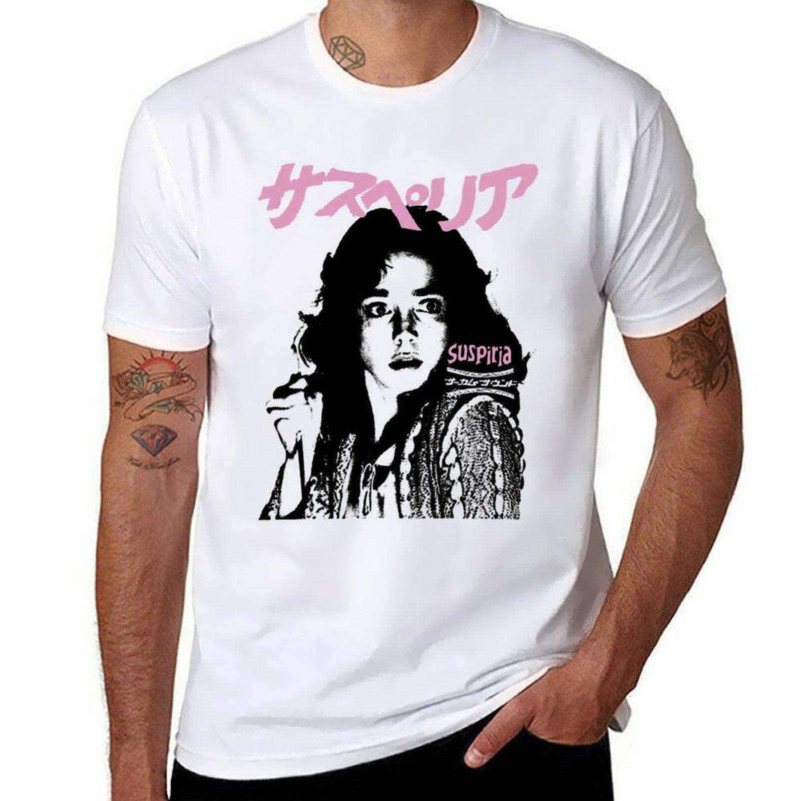 

Suspiria Classic Tshirt quickdrying vintage clothes boys animal print men graphic t shirts 4XL