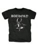 Bathory Hip Hop Motorcycle Street High Quality Unisex's And Wounisex's Black Metal  T-Shirts