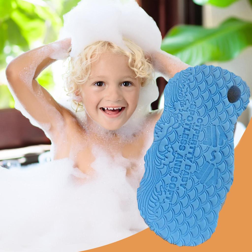 3D Magic Exfoliating Sponge Household Children Bath Sponge Body Peeling Dead Skin Exfoliating Massager Cleaning Bath Brush
