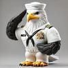 Eagle Tribute Sculpture,Veteran Thank You Table Top Statue for Memorial Day & Veterans Day Patriotic Home Office Decor (Army)