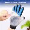 1-10PCS Dual Side Pet Grooming Gloves Hair Removal Massage Mitt with Soft TPR Tips Bathing Cleaning Brush for Dogs Cats Animals
