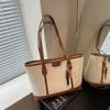 Ladies Large Capacity Shoulder Bags Vintage Commuting Underarm Bags Solid Color Casual Handbag Women High Quality Tote Bag