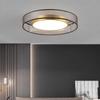 Modern LED Glass Ceiling Light Nordic Round Full Copper LED Pendant Simple Bedroom Light Bar Living Room Porch IndoorLED Lights