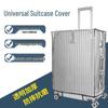 Leather Suitcase Trolley Protector: Wear-Resistant, Transparent, Dust Cover for Check-in Luggage