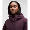 Lululemon Waterproof Insulated Cinch Waist Parka Black Plum