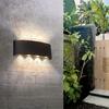 8W LED Wall Light Outdoor Waterproof Modern Indoor Wall Lamps Living Room Porch Garden Lamp