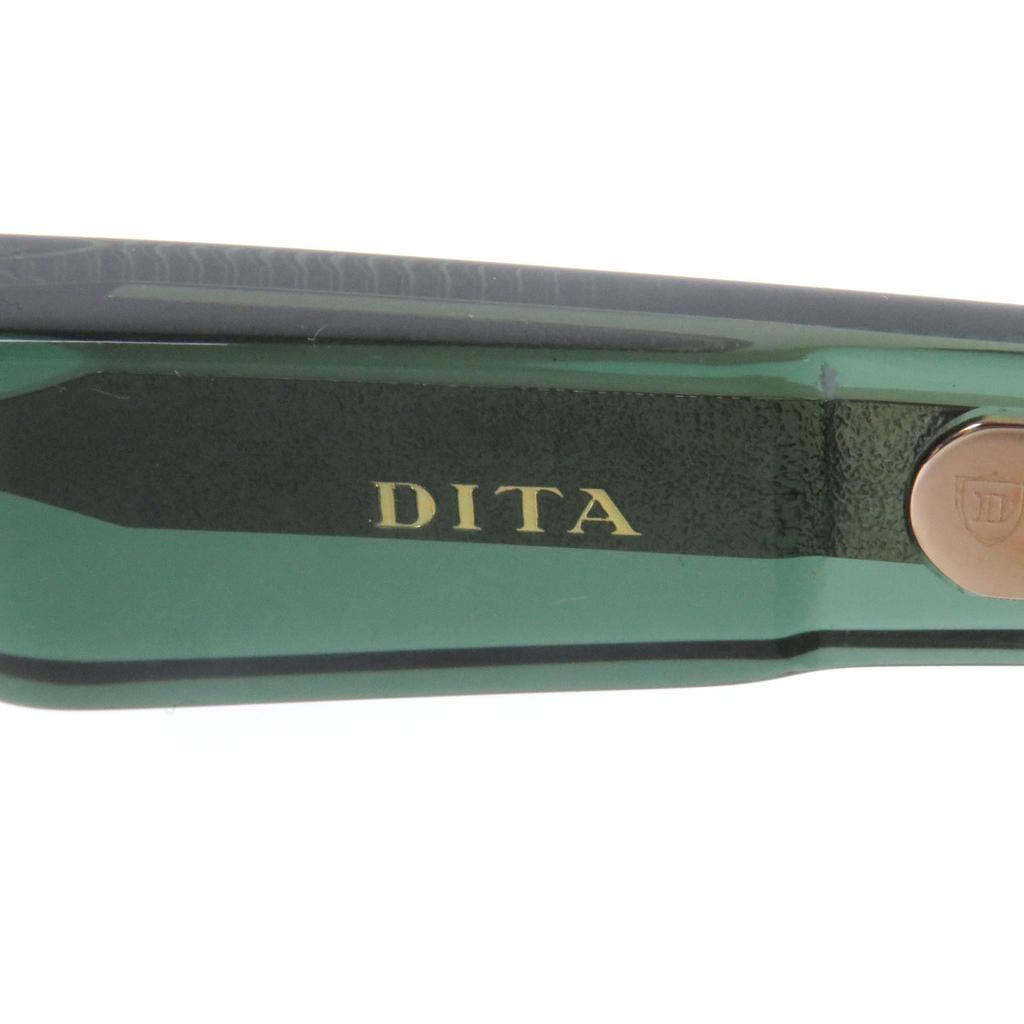 Great DITA sunglasses MONOLIX Wellington Clear green mens DTS750-A-02 Used