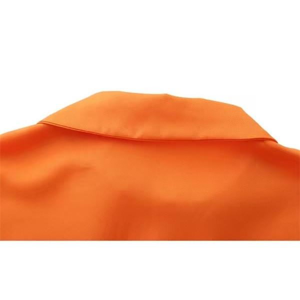 Tuta da prigioniero di Halloween con manette per cosplay, unisex, per bambini e adulti, per giochi di ruolo, maniche lunghe, con risvolto, cerniera, festival, feste, spettacoli
