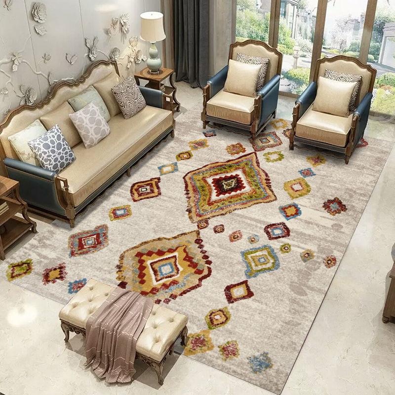 Retro Carpets for Living Room Persian Moroccan Decoration Home Carpet Large Area Rugs for Bedroom Lounge Rug Big Size 180x200