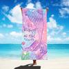 Microfiber Beach Towel Digital Printing Quick-Drying Double-Sided Velvet Class A Large Bath Towel Plus Towel