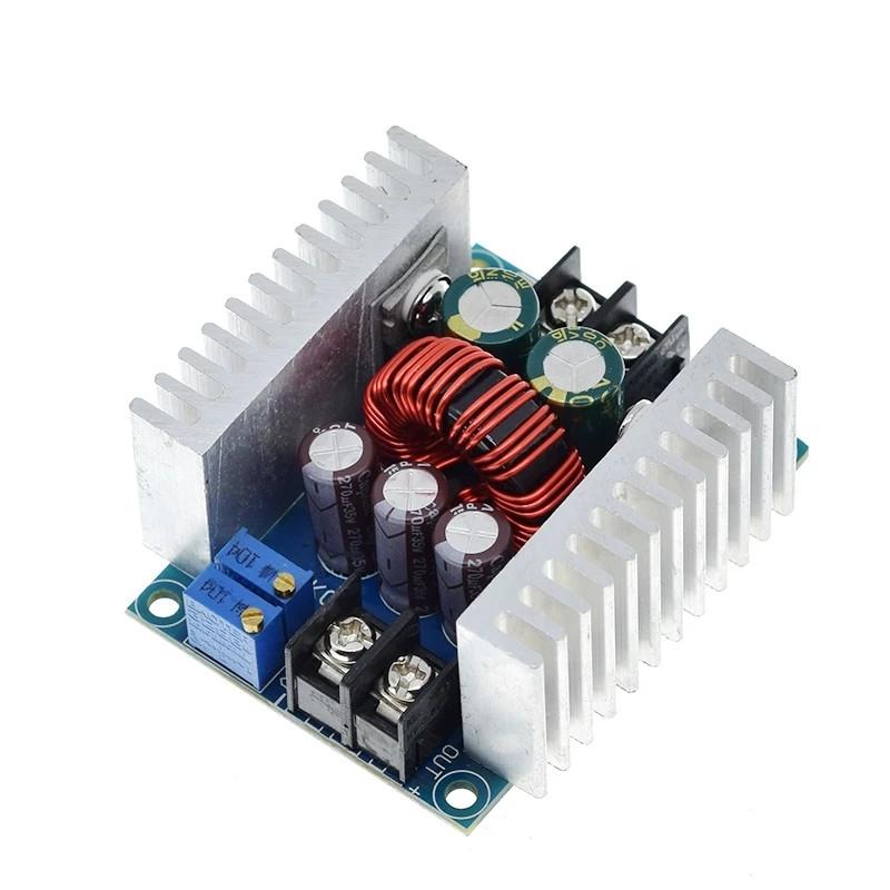 300W 20A DC-DC Buck Converter Step Down Modul Konstantstrom LED Treiber Power Step Down Spannungsmodul Elektrolytkondensator