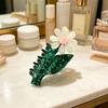 Women Hair Claw Bowknot Flower Shape Anti-slip Teeth Hair Clip Large