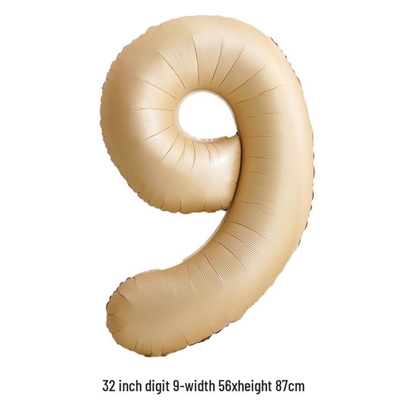32-Inch White Number '40' Birthday Balloon, Aluminum Foil Party Decoration Prop