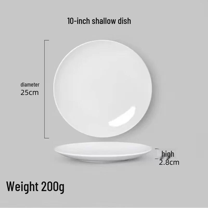 Ruhan Melamine Restaurant & Hotel Round Plates