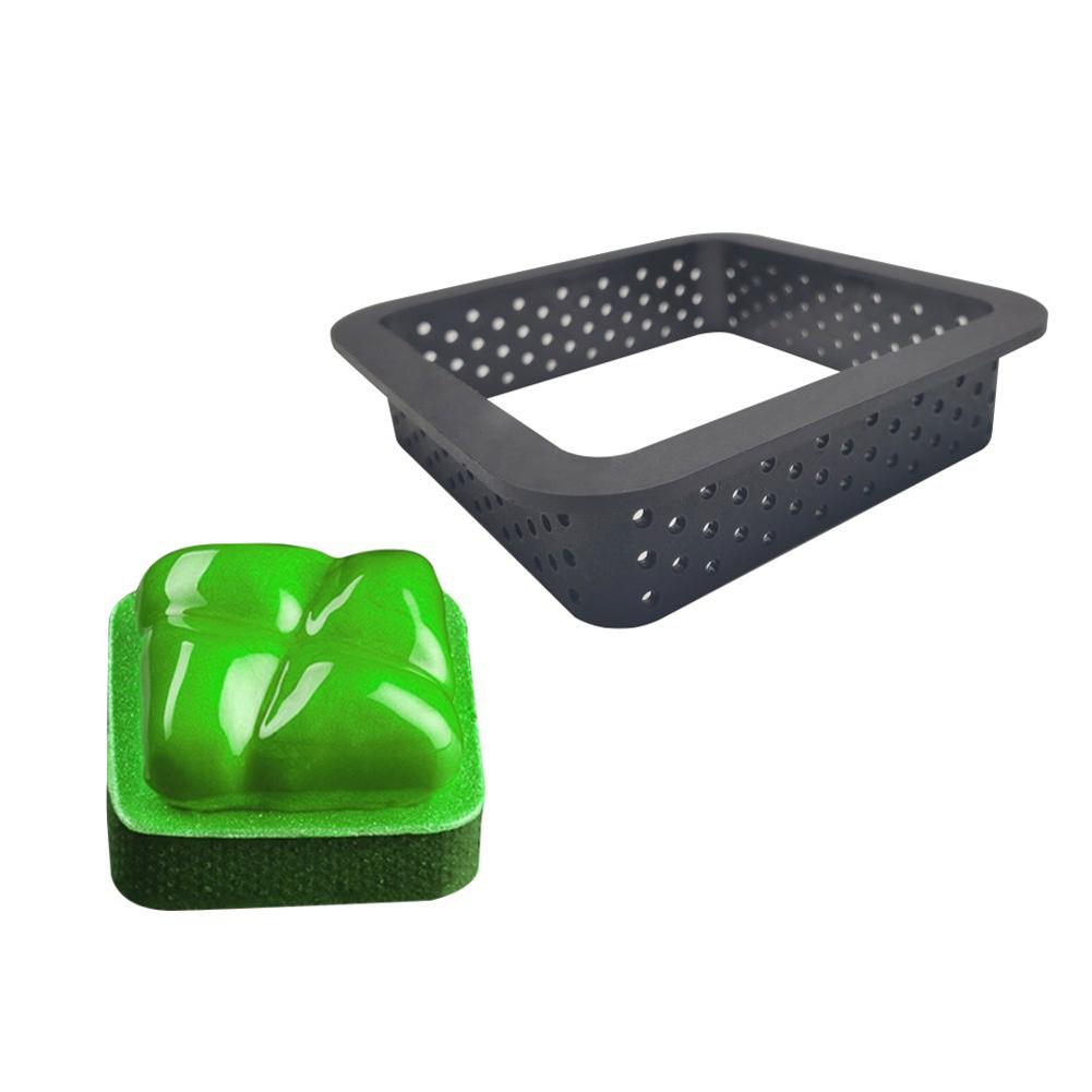 8 buc. Formă Ovală Formă de Tort Mousse Tăietor Perforat Instrument de Decorare Desert Francez DIY Inel Perforat Vas de Copt Antiaderent Tartă