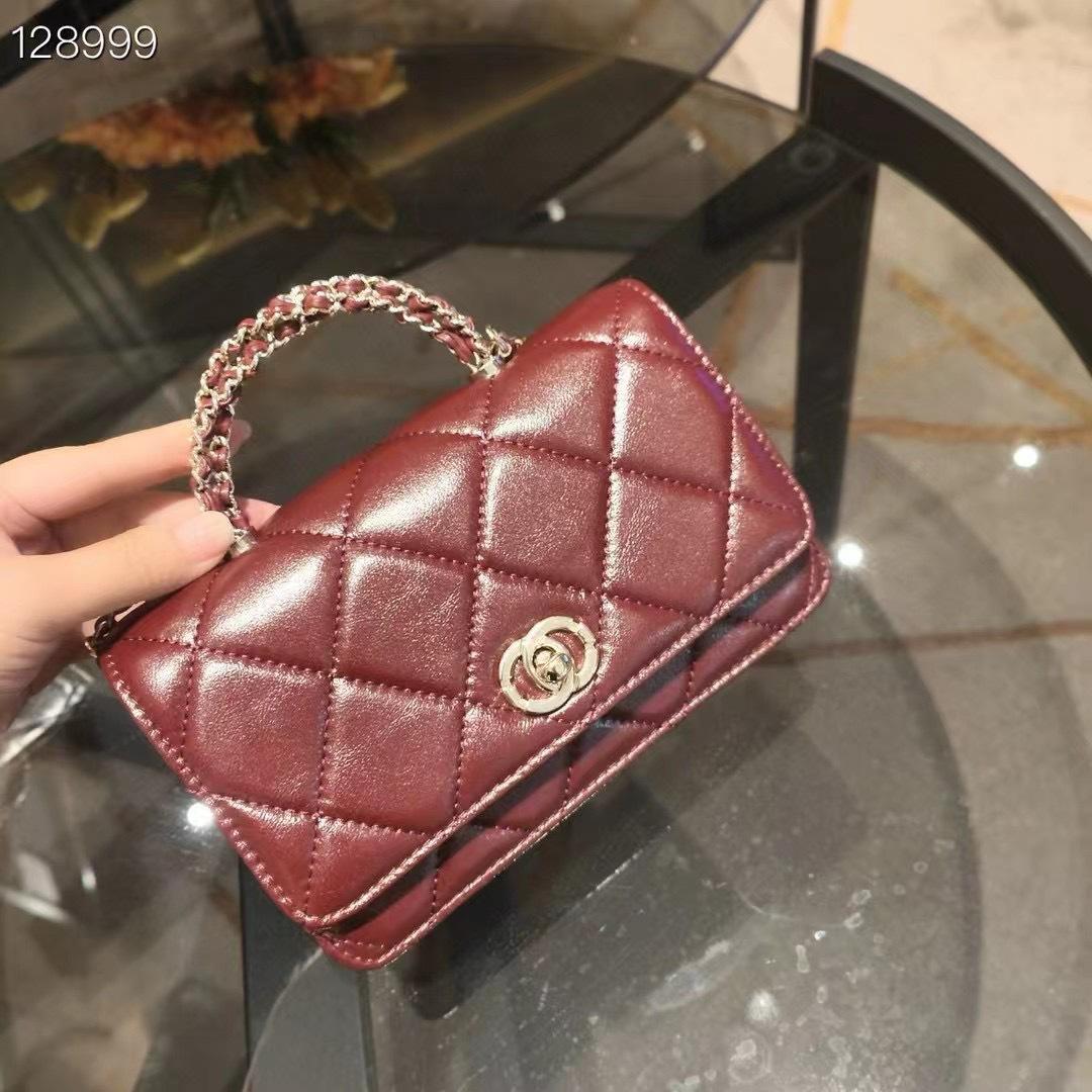 High quality bags Dameshandtas, Echt Lederen Tas, Nieuwe Modieuze en Veelzijdige Dameshandtas, Enkele Schouder Crossbody Tas bordeaux