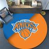 York Knicks,Round Area Rug,Carpet Rug for Living Room Bedroom Sofa Playroom Decor,Non-slip Floor Mat