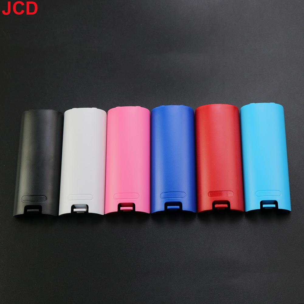 JCD 1pcs Wireless Game Controller Battery Case Back Cover For Wii Remote Gamepad Grip Battery Case Cover