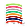 Bike Wheels Reflective Stickers Cycling Fluorescent Reflect Strip Adhesive Tape for 1pc MTB Bicycle Warning Safety Decor Stic