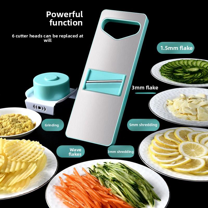 Household Potato Slicer Stainless Steel Vegetable Slicer Kitchen Vegetable Slicer Radish Slicer and Grater