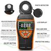 Digital illuminance meter,High accuracy and fast response,Light detector: used for light detection,LCD display,1-400,000Lux