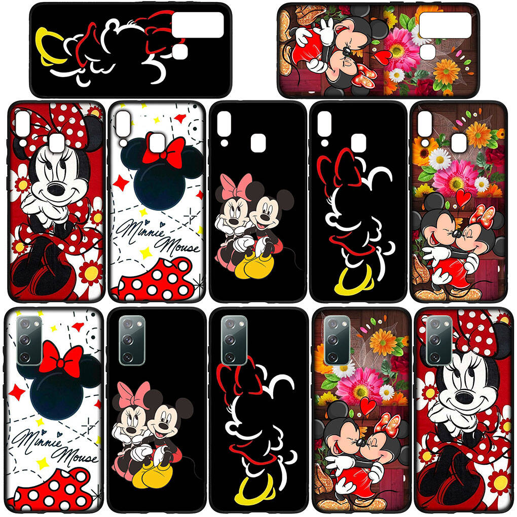 Hülle für iPhone 17 16 15 Xiaomi Poco Redmi Note 14 13 12 11 Pro Max 9 16e Samsung Galaxy S25 S24 S23 OPPO Huawei Mickey Pink Minnie Mouse Handyhülle