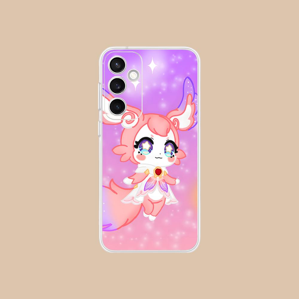 HSR Mem Clear Mobile Phone Case for Samsung Galaxy S25 S24 S23 S22 S21Plus FE Ultra Colorful Cover