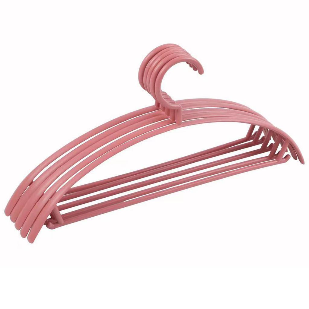 10 Stück Rutschfeste Kleiderbügel Halbkreis Verdickt Erwachsenen Kleiderständer für Zuhause Geschäft Wohnheim Grau