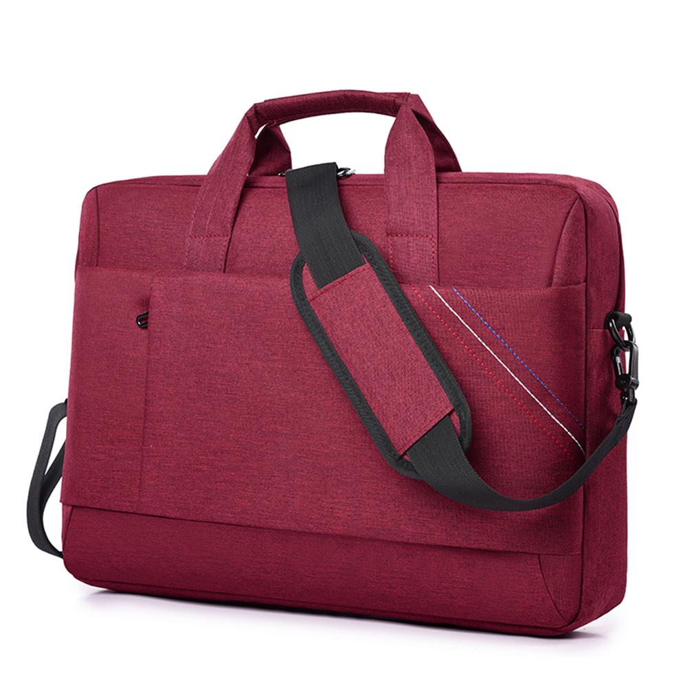 15 Inch Laptop Shoulder Bag Multifunctional Computer Briefcase Messenger Bag for Travel Bussiness