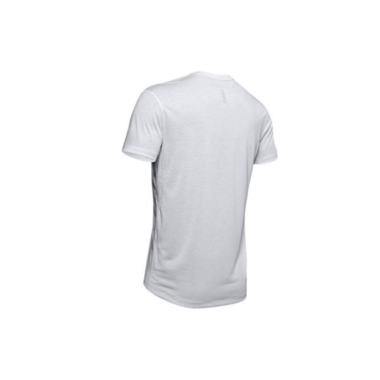 Under Armour Running Straight Cut T-Shirt Men Tops Halo-Gray 1326579-014