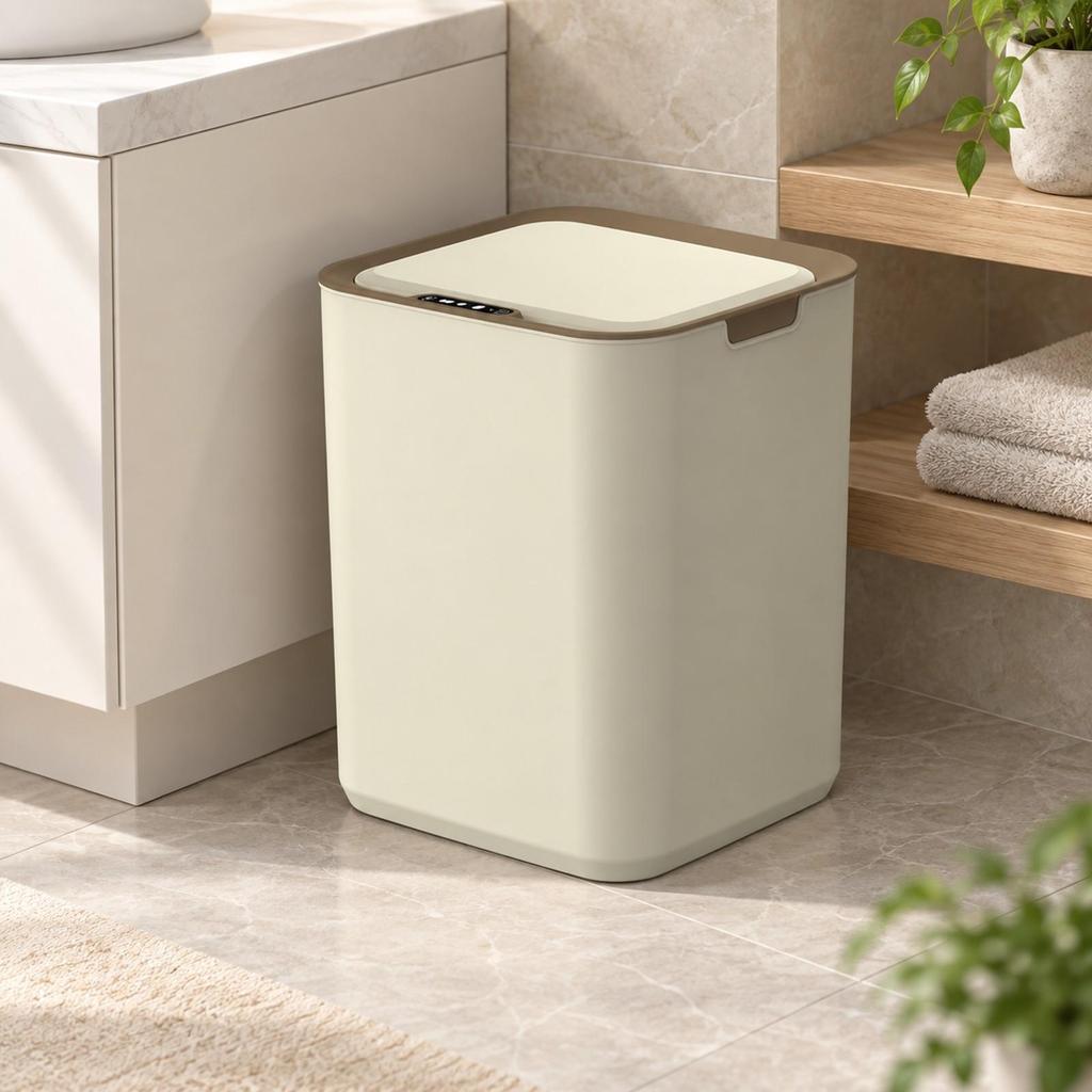 22L Rechargeable Garbage Bin Hands Motion Low-Profile