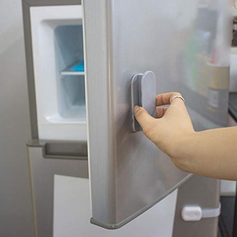 Non Perforated Window Handle 2 Cabinet Handles Toilet Lid Holder Labor-saving Auxiliary Handle Holder