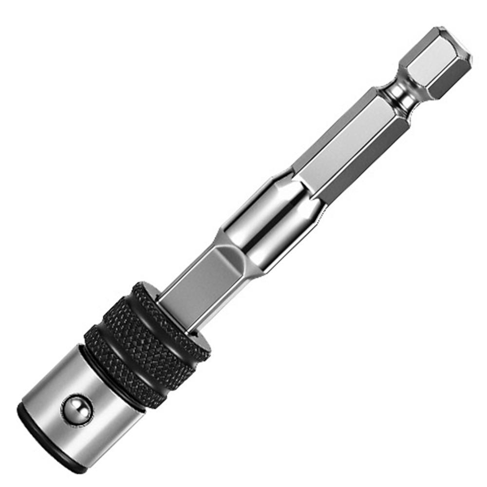 

Fast Tool Portable Extension Rod Dual Use Fast Position Extension Stable Connect Self-Locking Quick Release Screwdriving Яскраво-рожевий