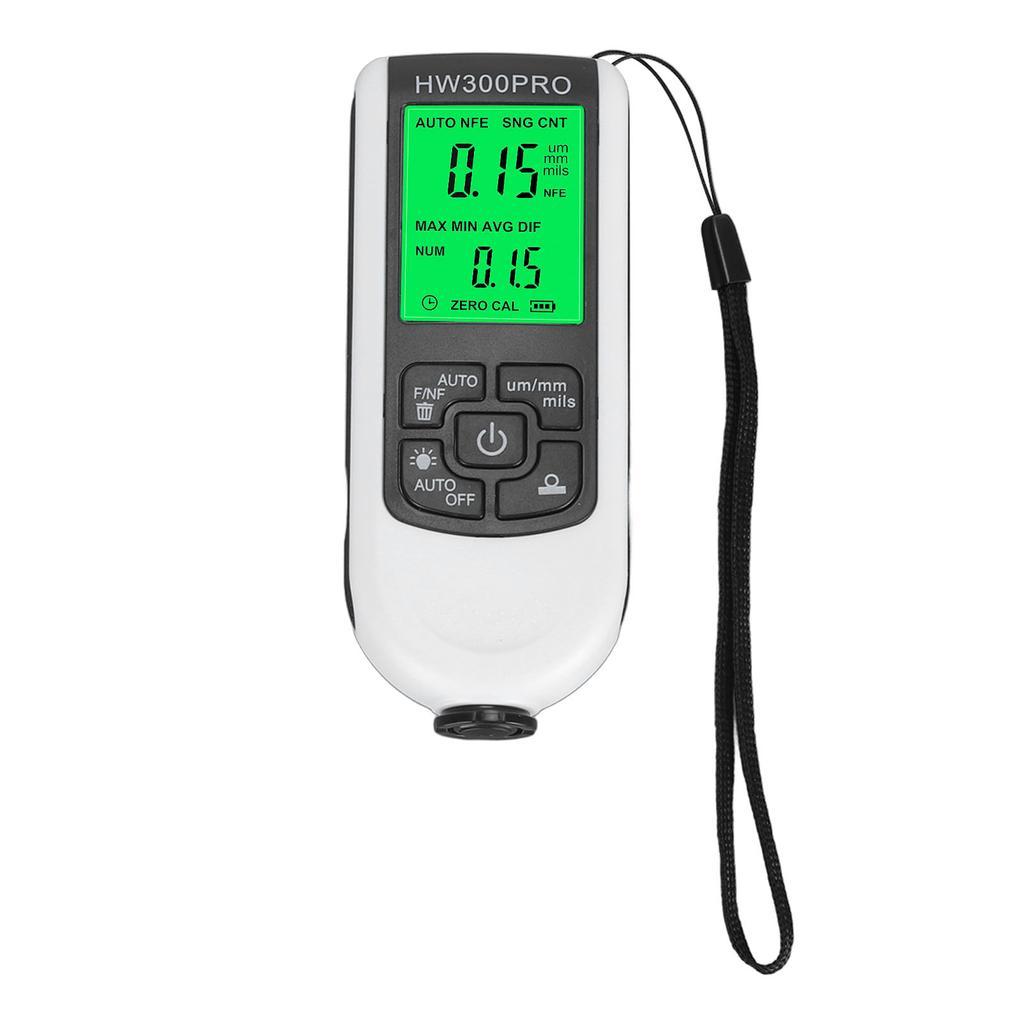 Digital Coating Thickness Gauge High Accuracy Anti Slip Paint Mil Thickness Meter Gauge for Car and