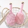 Pink series air cushion comb female self-use long hair airbag massage comb anti-static dry and wet dual-purpose hollow comb fluffy comb
