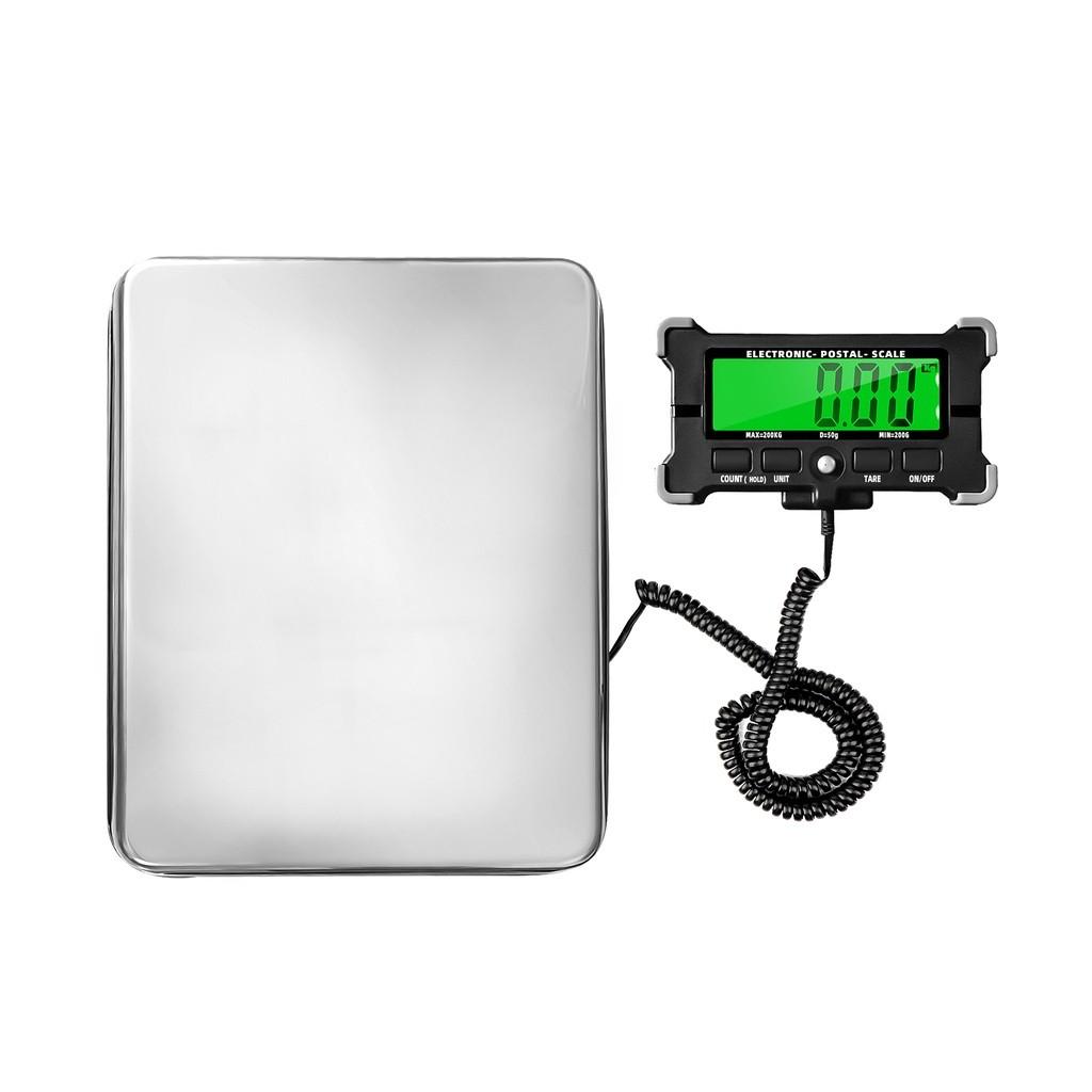 440 Lbs 0.05kg Precision Electronic Postal Scale Shipping Scales with Auto off/ Data Hold/ Tare/ Count Integrated Stainless Steel Digital Scale