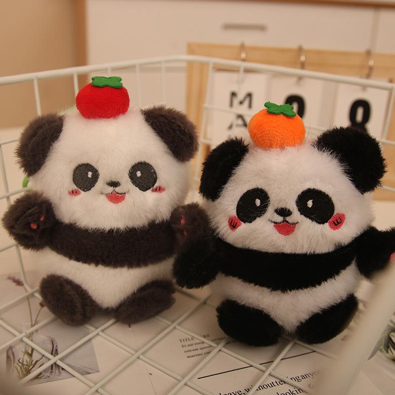 

Подвеска Хурма Жуи Панда Плюшевая Сумка Брелок Подвеска Кукла Кукла Панда Сувениры Окружение Мужчины и Женщины 4 inch [ordinary hanging chain]