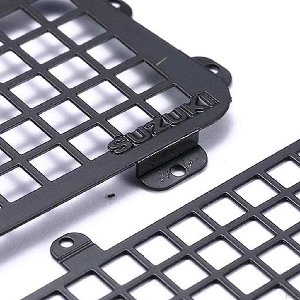 1/12 Crawler Car Metal Decoration Plate Steel Cable Pedal Roof Light 86 MN86S Upgrades Parts