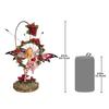 Statue - design toscano - qs232882 - fée en pierre - 19x14x24 cm - rose - romantique